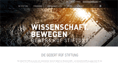 Desktop Screenshot of grstiftung.ch