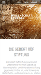 Mobile Screenshot of grstiftung.ch